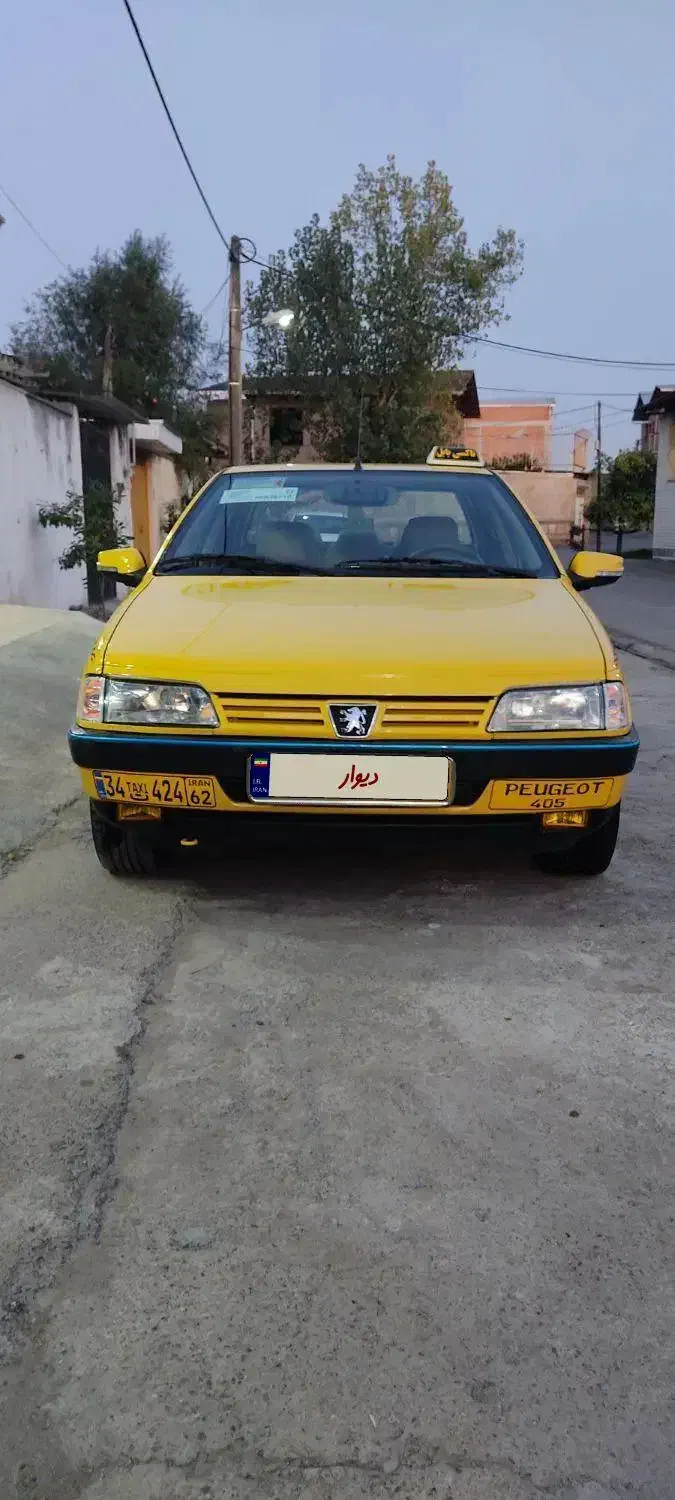 تاکسی پژو 405 مدل 95 درجه 1 مدرس بابل|خودرو سواری و وانت|بابل, |دیوار