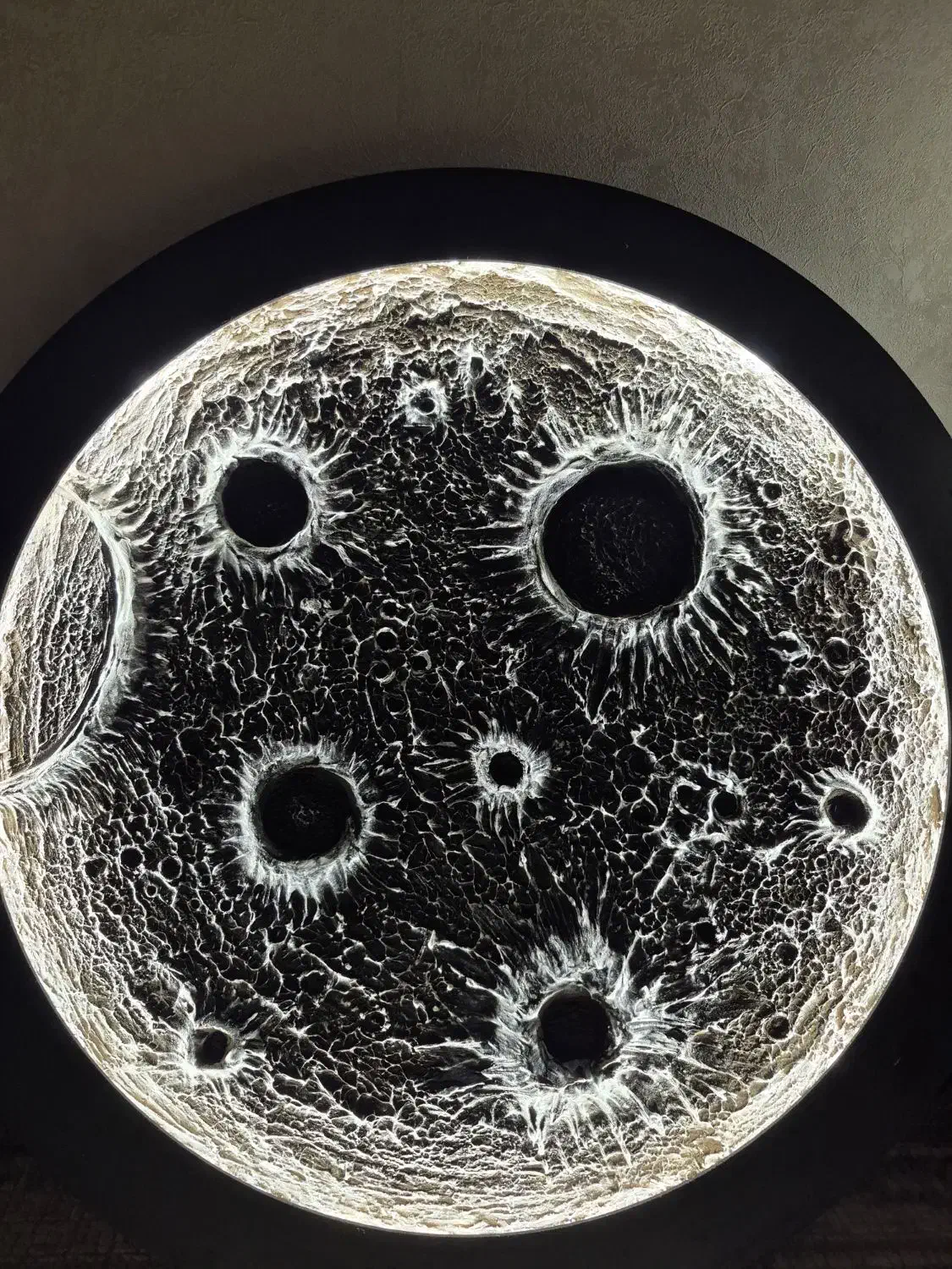 تابلو ماه سایز ۵۵|تابلو، نقاشی، عکس|تهران, امیریه|دیوار