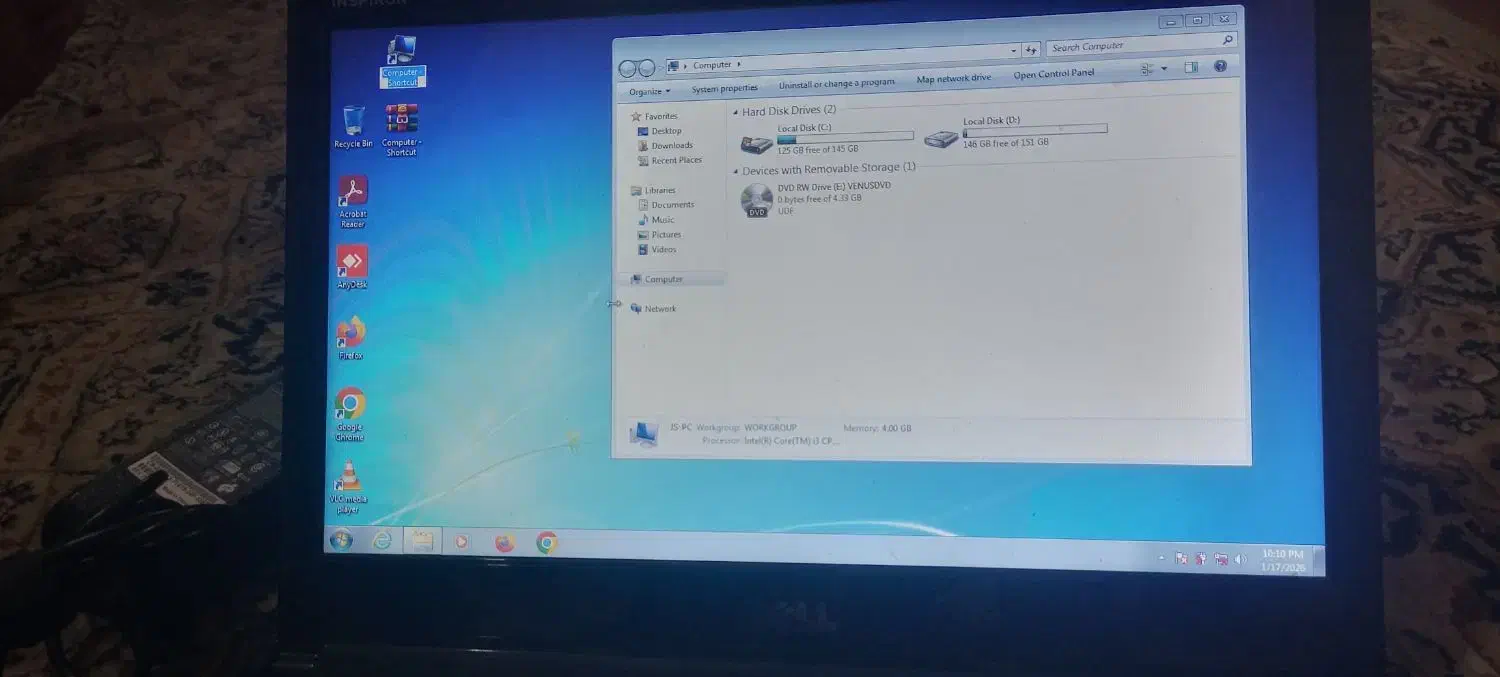 در حد نو کم استفاده شده بدون باگ|رایانه همراه|تهران, بنی‌هاشم|دیوار