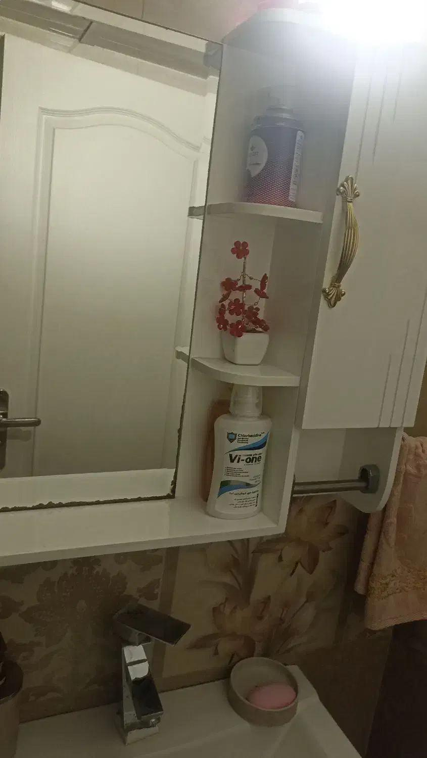 روشویی وآینه وکمد|لوازم سرویس بهداشتی|قرچک, میرزائی شمالی|دیوار