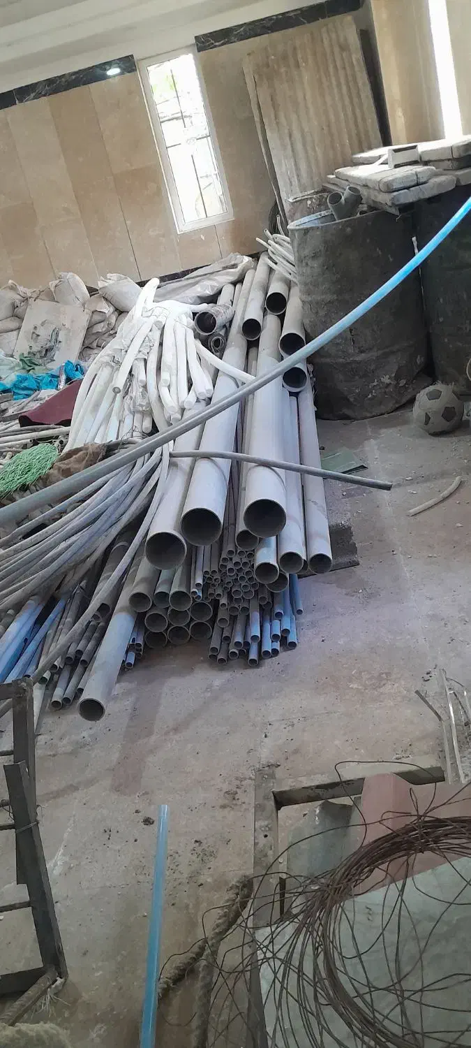 میلگرد و لوله پولیکا و برق|مصالح و تجهیزات ساختمان|فشم, |دیوار