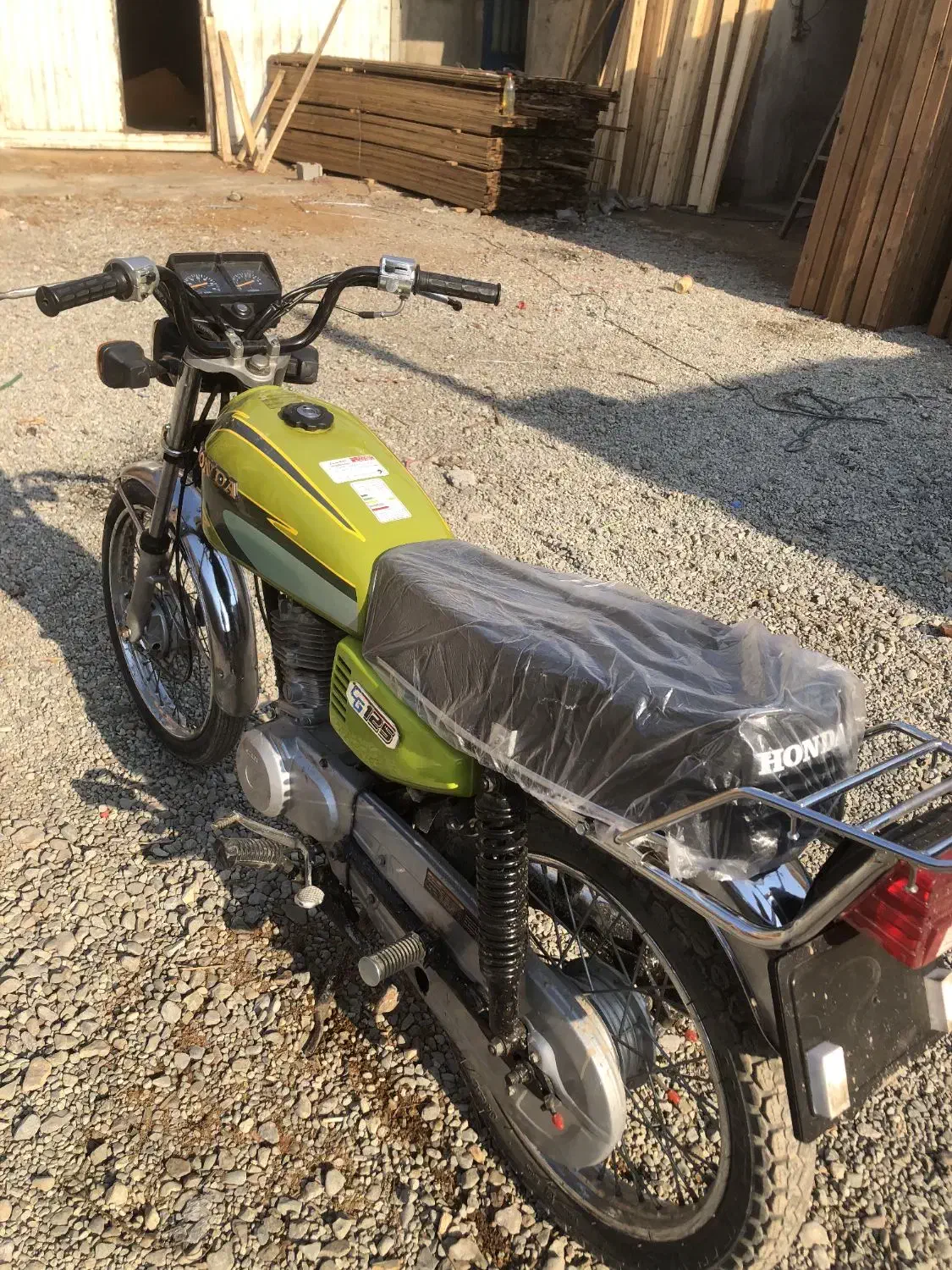 ۱۲۵برگه مزایدع|موتورسیکلت|پاکدشت, پاکدشت (مامازند)|دیوار