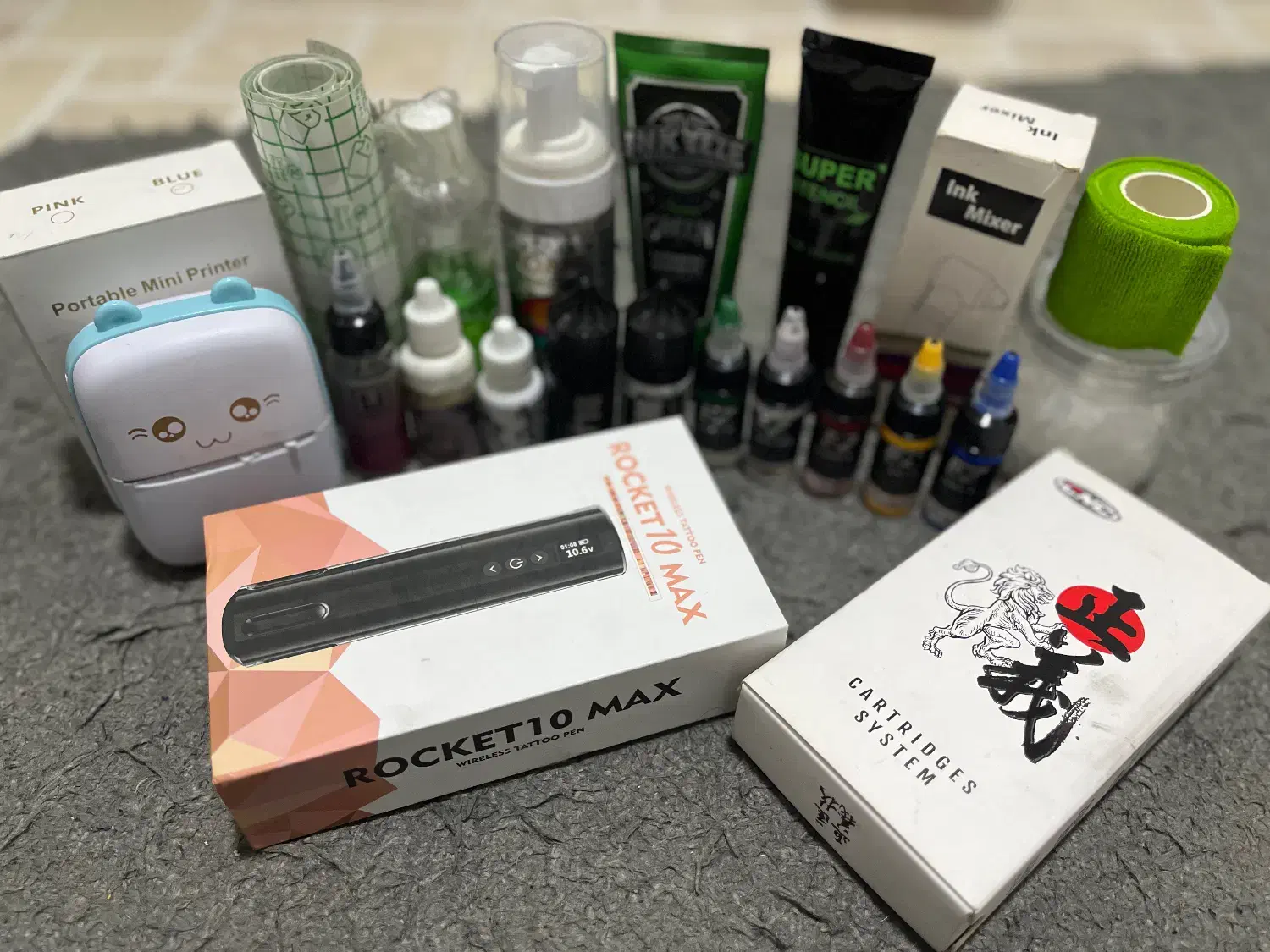 فروش وسایل تتو بدن|آرایشی، بهداشتی، درمانی|قائم‌شهر, |دیوار