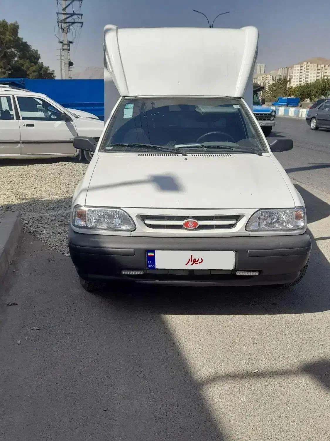 وانت پراید ۱۴۰۳ با کابین قرنی|خودرو سواری و وانت|پردیس, سیاه سنگ|دیوار