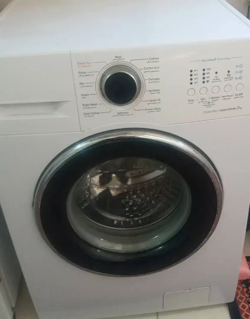 وسایل خونه|ماشین لباسشویی و خشک‌کن لباس|قزوین, |دیوار