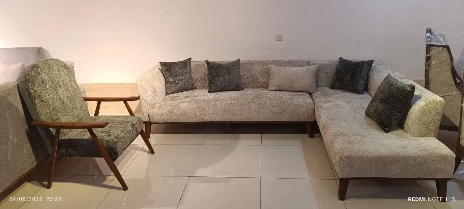 تولیدکننده مبل ال به هر اندازه قابل سفارش|مبلمان خانگی و میز عسلی|قم, مهر آباد|دیوار