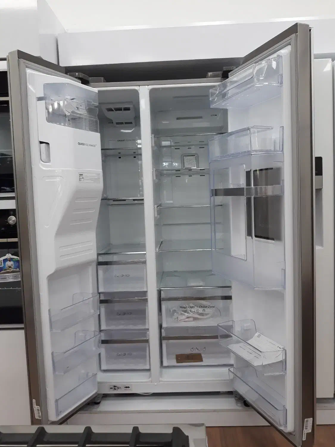 سایدبای ساید اسنوا۳۲فوت هایپر(آدینا)|یخچال و فریزر|خرم‌آباد, |دیوار