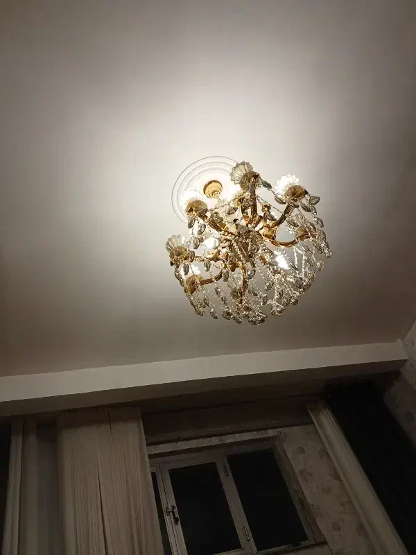 لوستر ۲۵چراغی|لوستر و چراغ آویز|تبریز, |دیوار