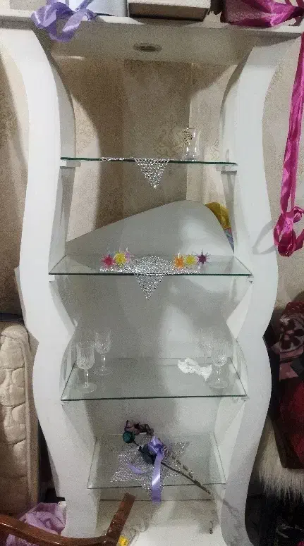 بوفه سفید رنگ|بوفه، ویترین، کنسول|ملارد, |دیوار