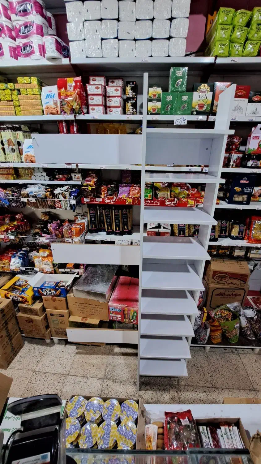 قفسه ۹طبقه MDF|فروشگاه و مغازه|بجنورد, |دیوار