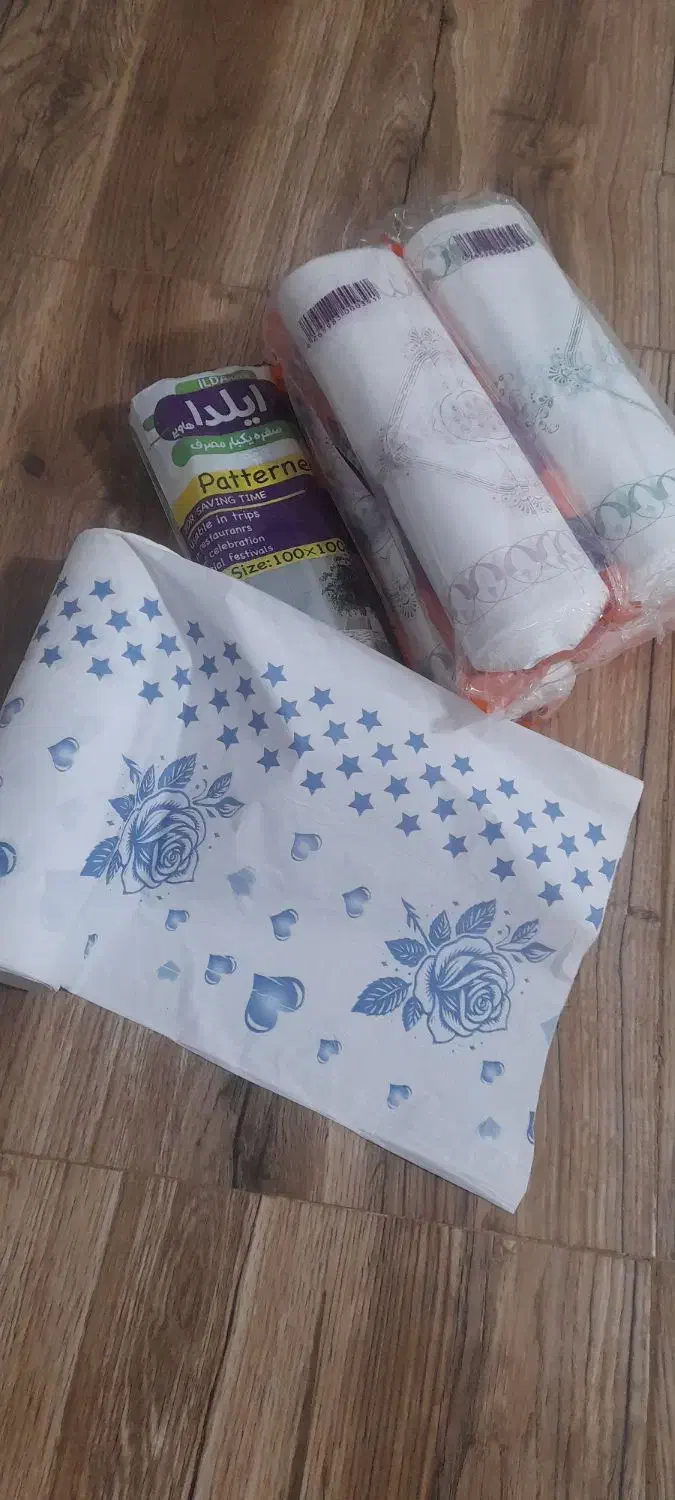 سفره یکبار مصرف|سفره، حوله، دستمال آشپزخانه|رشت, کوی بیانی|دیوار