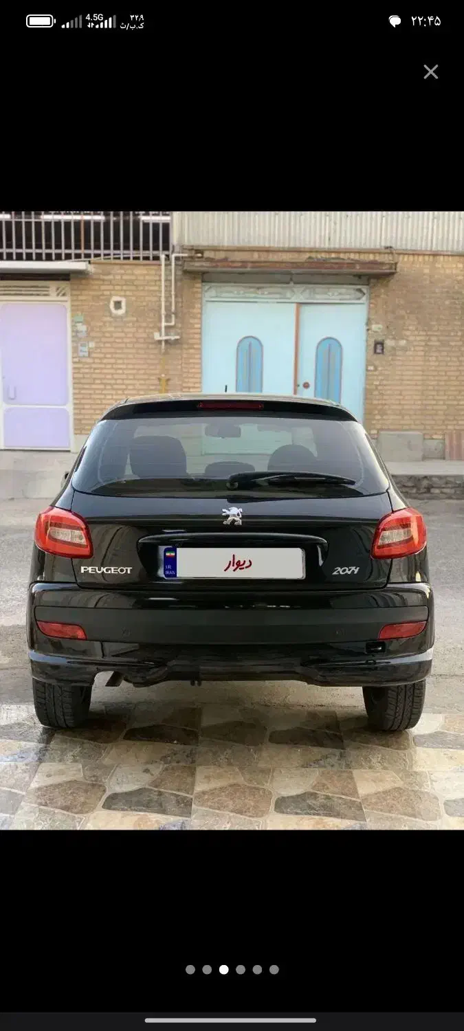 پژو ۲۰۷ سقف فلز|خودرو سواری و وانت|ایلام, |دیوار
