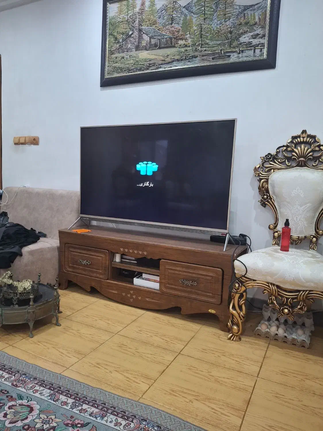 تلویزیون|تلویزیون و پروژکتور|لنگرود, |دیوار