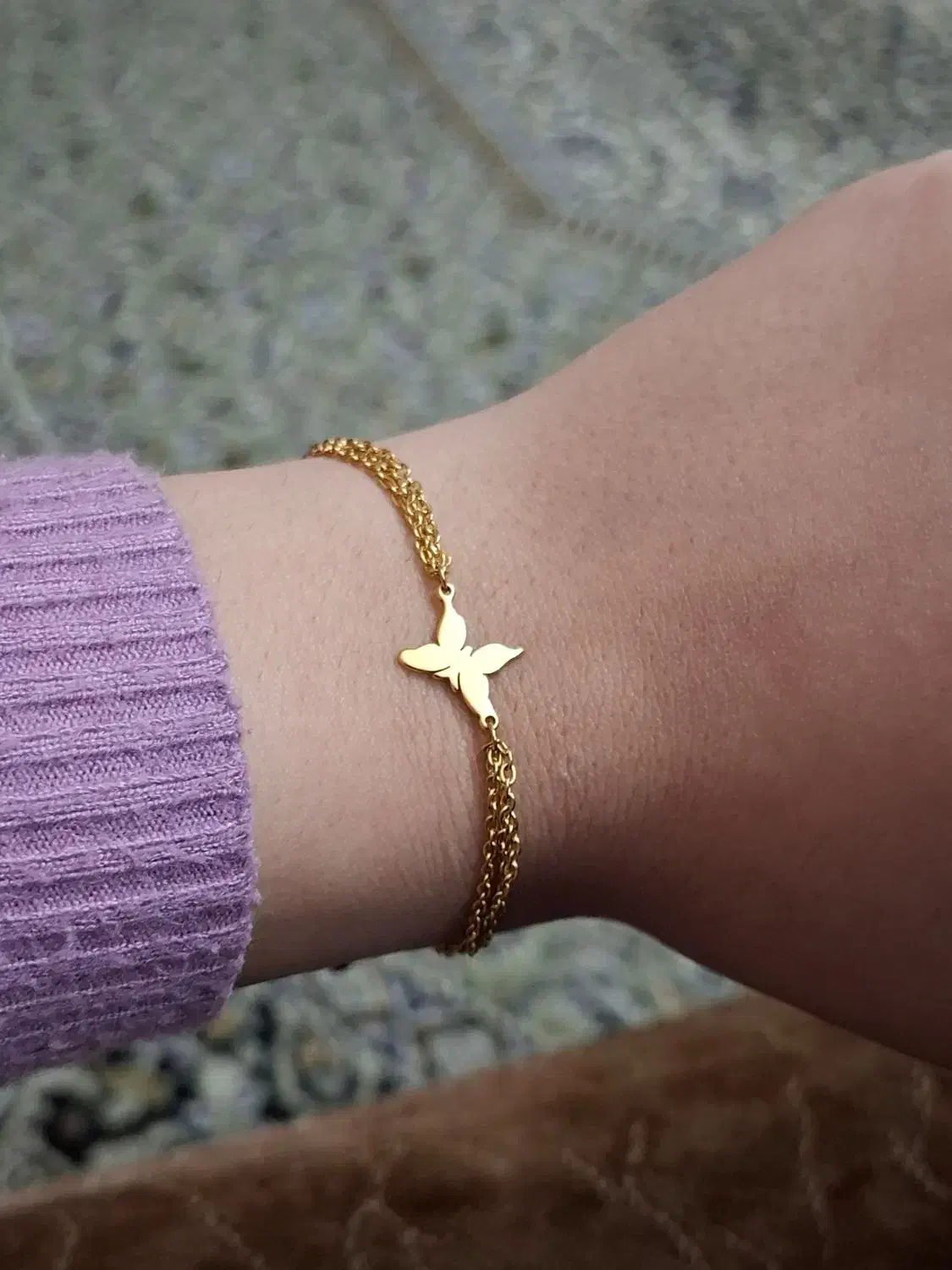 دسبند طرح پروانه|جواهرات|دزفول, |دیوار