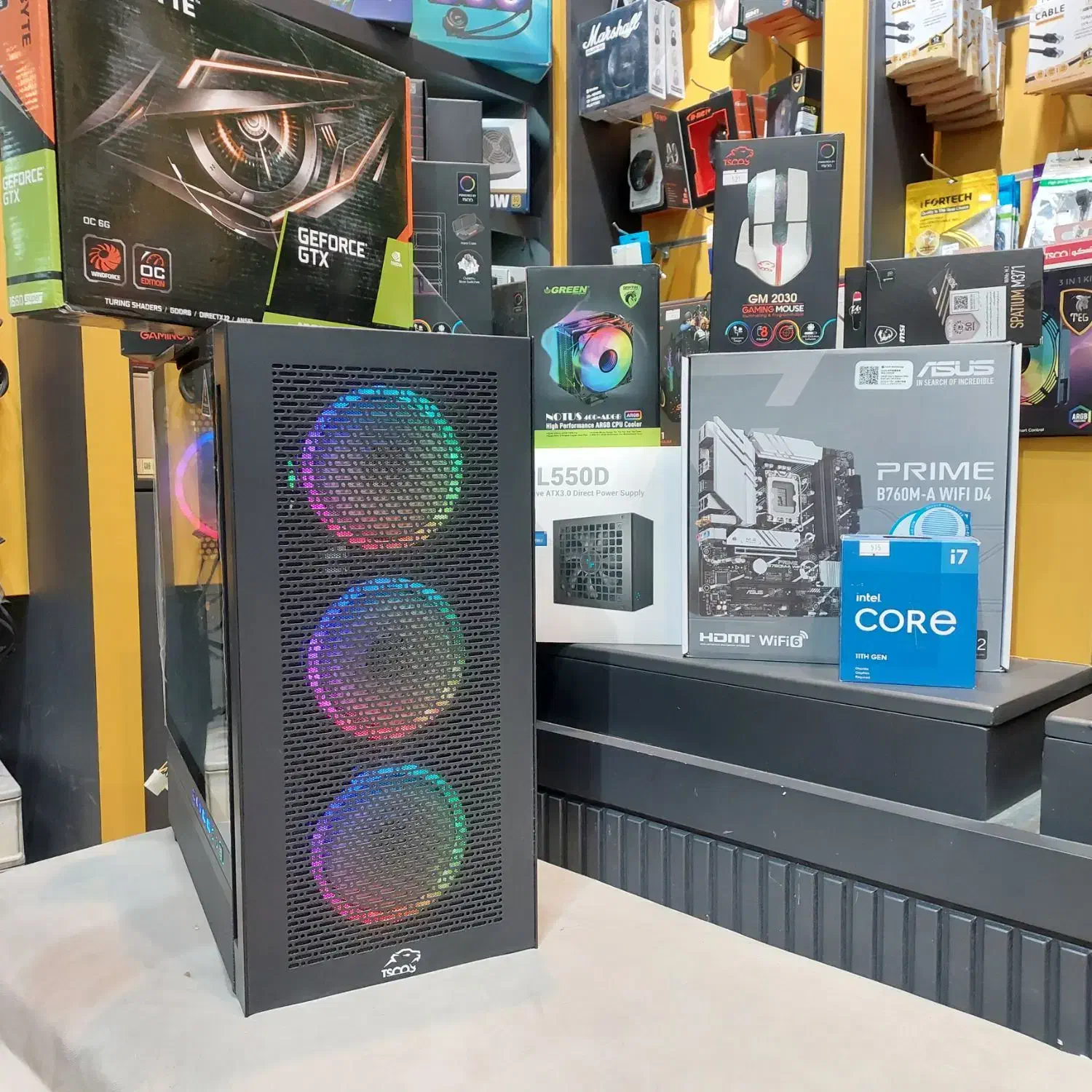 فروش ویژه سیستم مخصوص گیم و کار گرافیکی|رایانه رومیزی|مشهد, عامل|دیوار