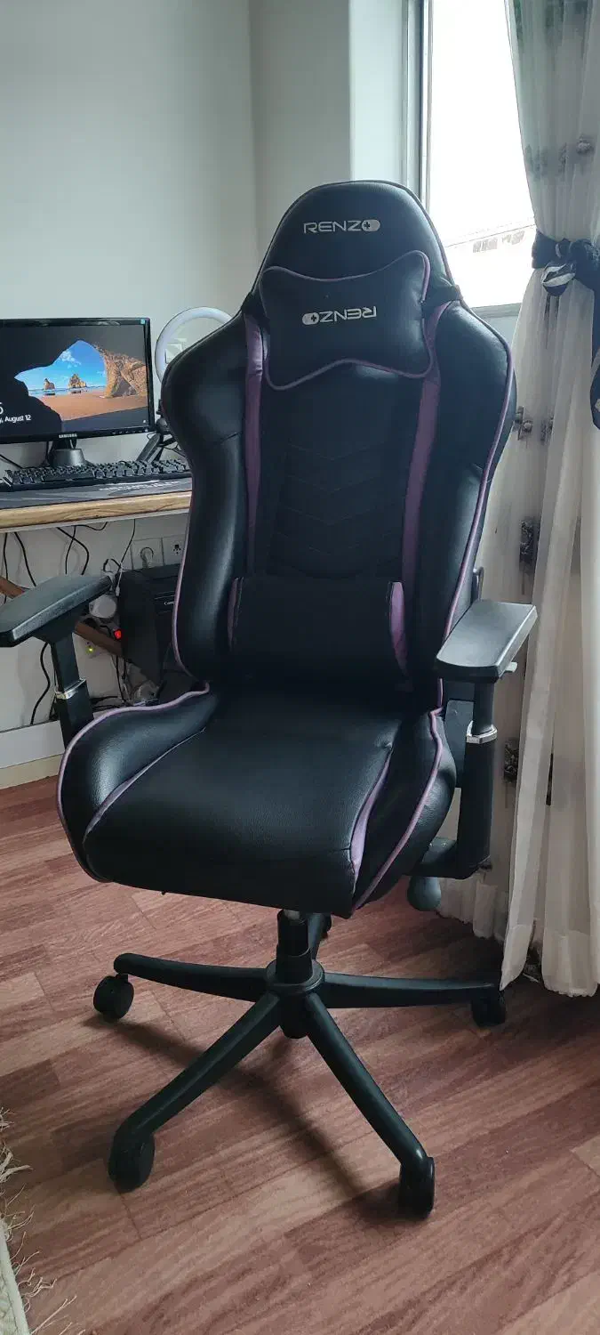 صندلی گیمینگ رنزو Gaming Chair Renzo Purple|صندلی و نیمکت|تنکابن, |دیوار