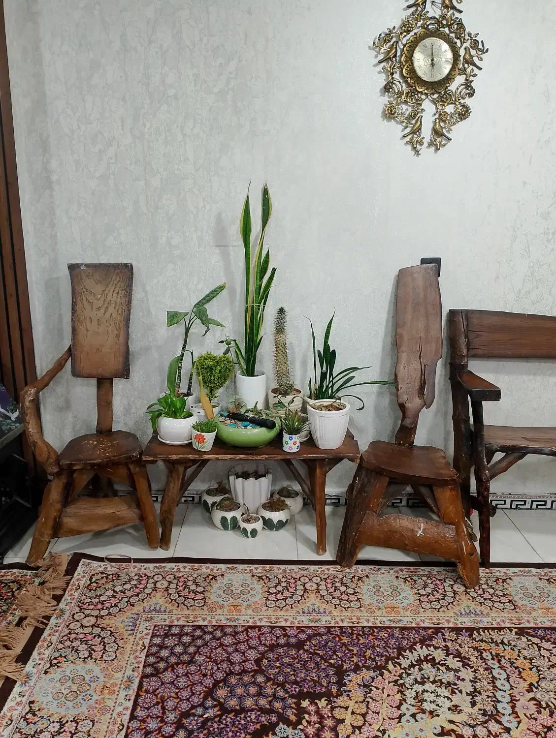 مبل روستیک جنگلی|مبلمان خانگی و میز عسلی|ملارد, |دیوار