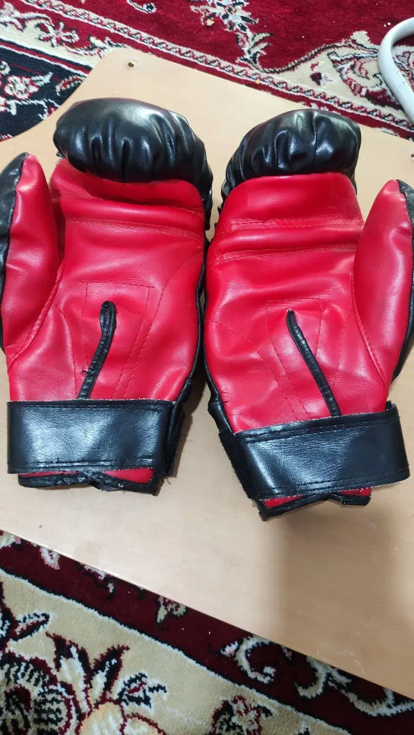 حلقه تناسب اندام ودستکش بوکس|تجهیزات ورزشی|فسا, |دیوار