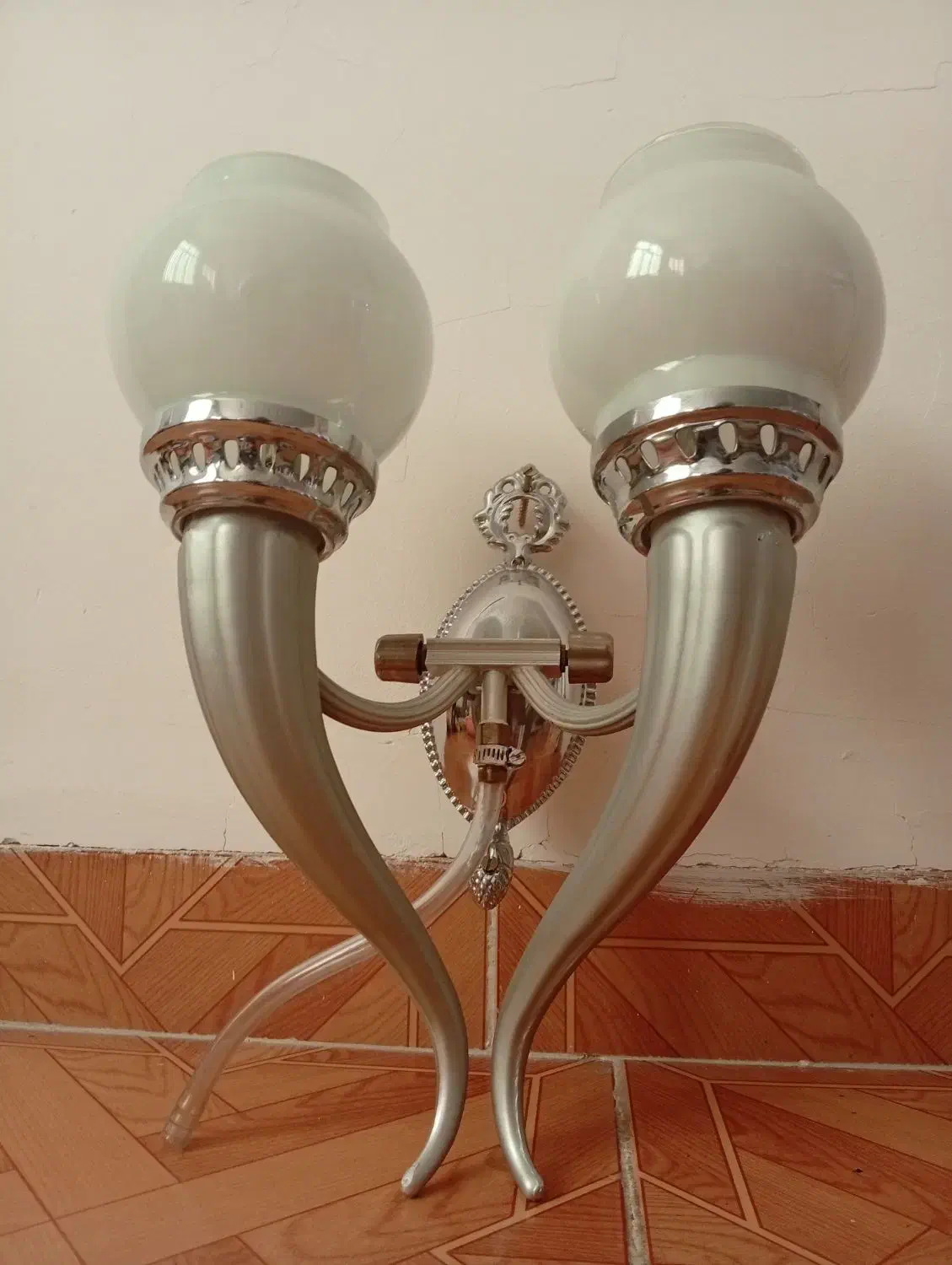 چراغ گازی دیواری دو شعله|لامپ و چراغ|اردبیل, |دیوار