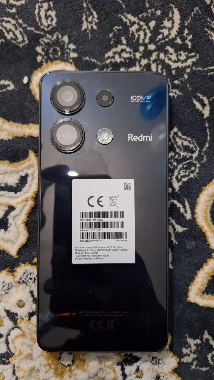 گوشی موبایل شیائومی Redmi note13|موبایل|سنندج, |دیوار