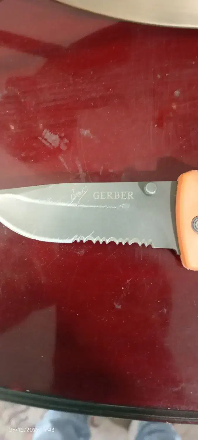 چاقو تاشو برند ( GERBER ) ارجینال|کوهنوردی و کمپینگ|تهران, اقدسیه|دیوار