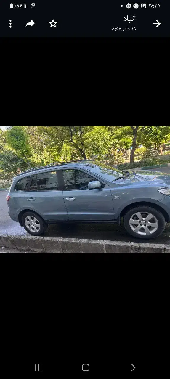 سانتافه ۲۰۰۷|خودرو سواری و وانت|کرج, گوهردشت|دیوار