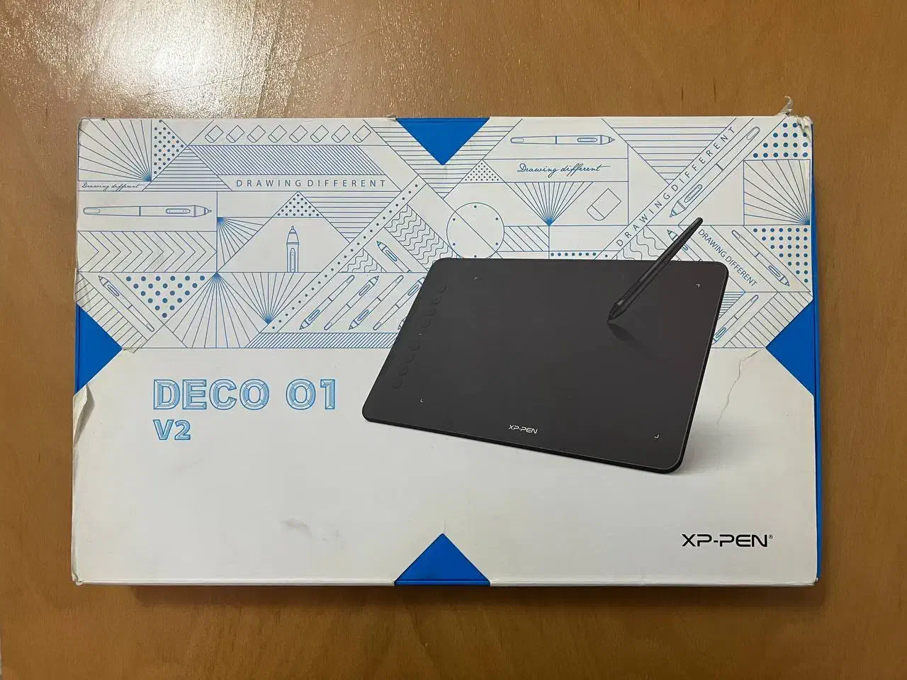 قلم نوری اکس پی پن xp pen deco 01 v2|قطعات و لوازم جانبی رایانه|زرقان, |دیوار