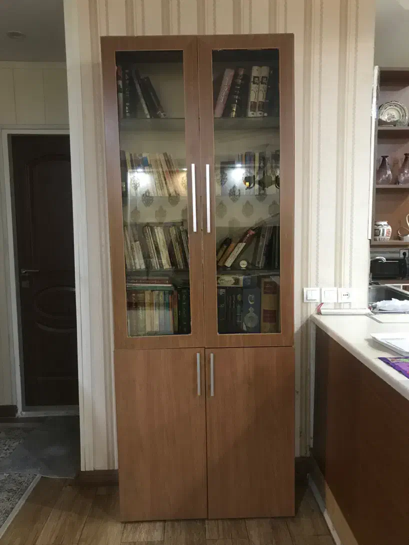 کتابخانه با MDF اتریشی|کتابخانه، شلف، قفسه‌های دیواری|تهران, ارم|دیوار