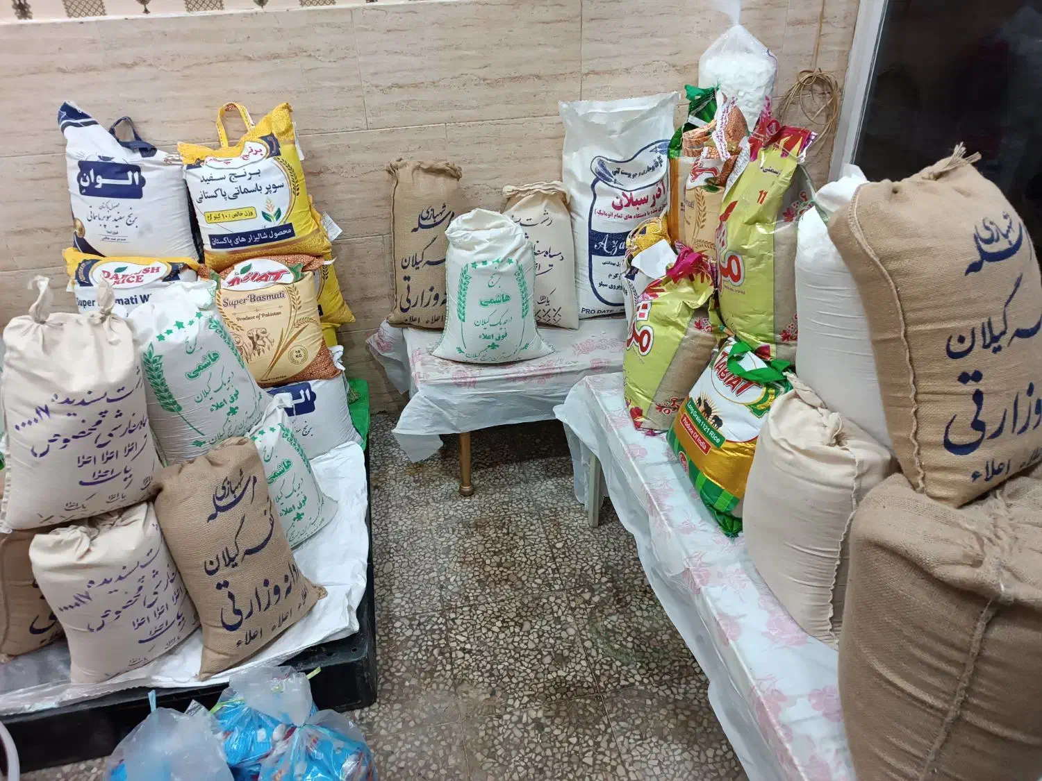 برنج پاکستان رویال نیرومند ساعی بریس و هندی مژده|خوردنی و آشامیدنی|تبریز, |دیوار