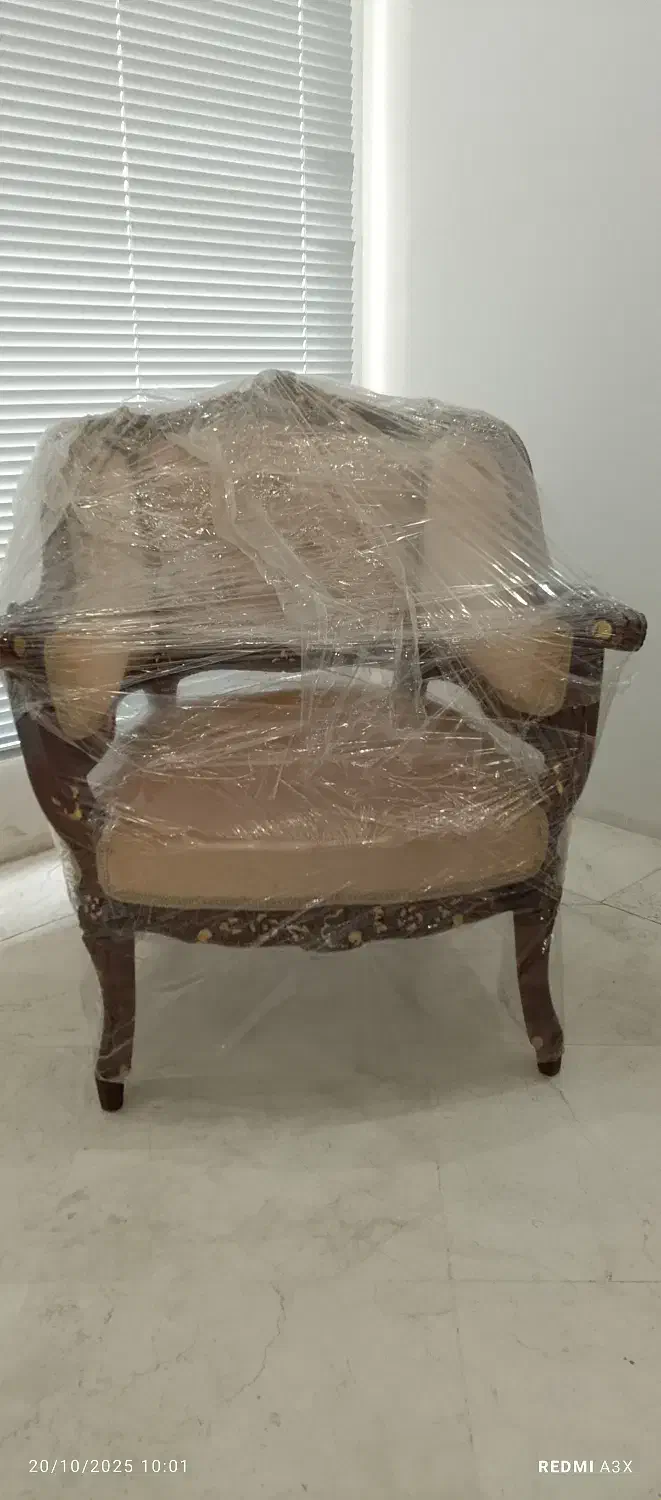 مبل استیل تمام چوب کلاسیک9نفره.میز ناهارخوری8نفره|مبلمان خانگی و میز عسلی|تهران, سازمان برنامه شمالی|دیوار