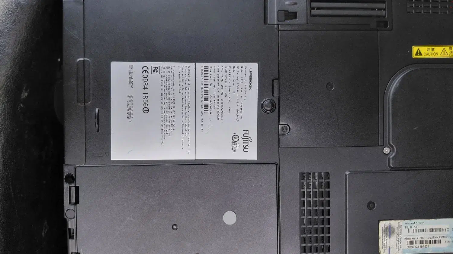 لب تاب فوجیتسو  مدل t731|رایانه همراه|بوشهر, |دیوار