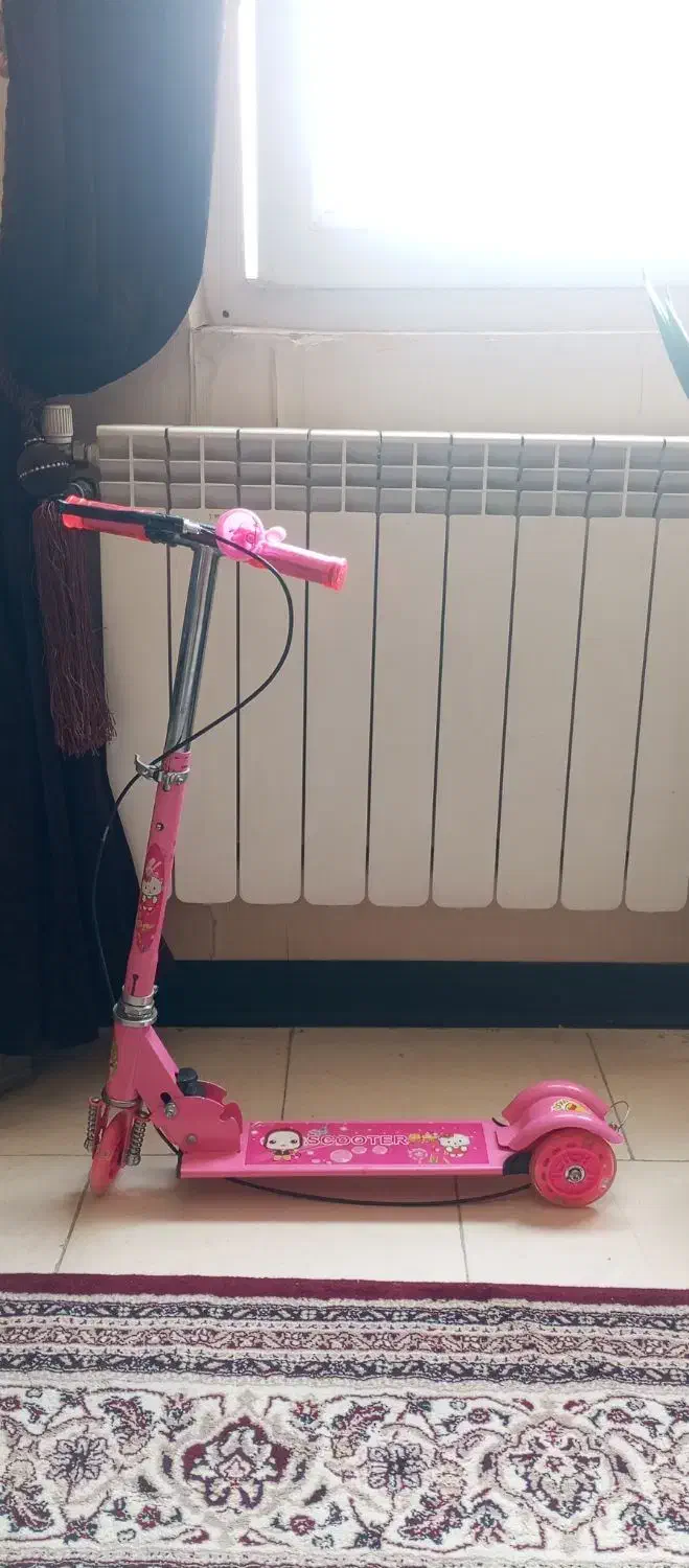 اسکوتر صورتی|دوچرخه، اسکیت، اسکوتر|صدرا-فارس, فاز ۱|دیوار