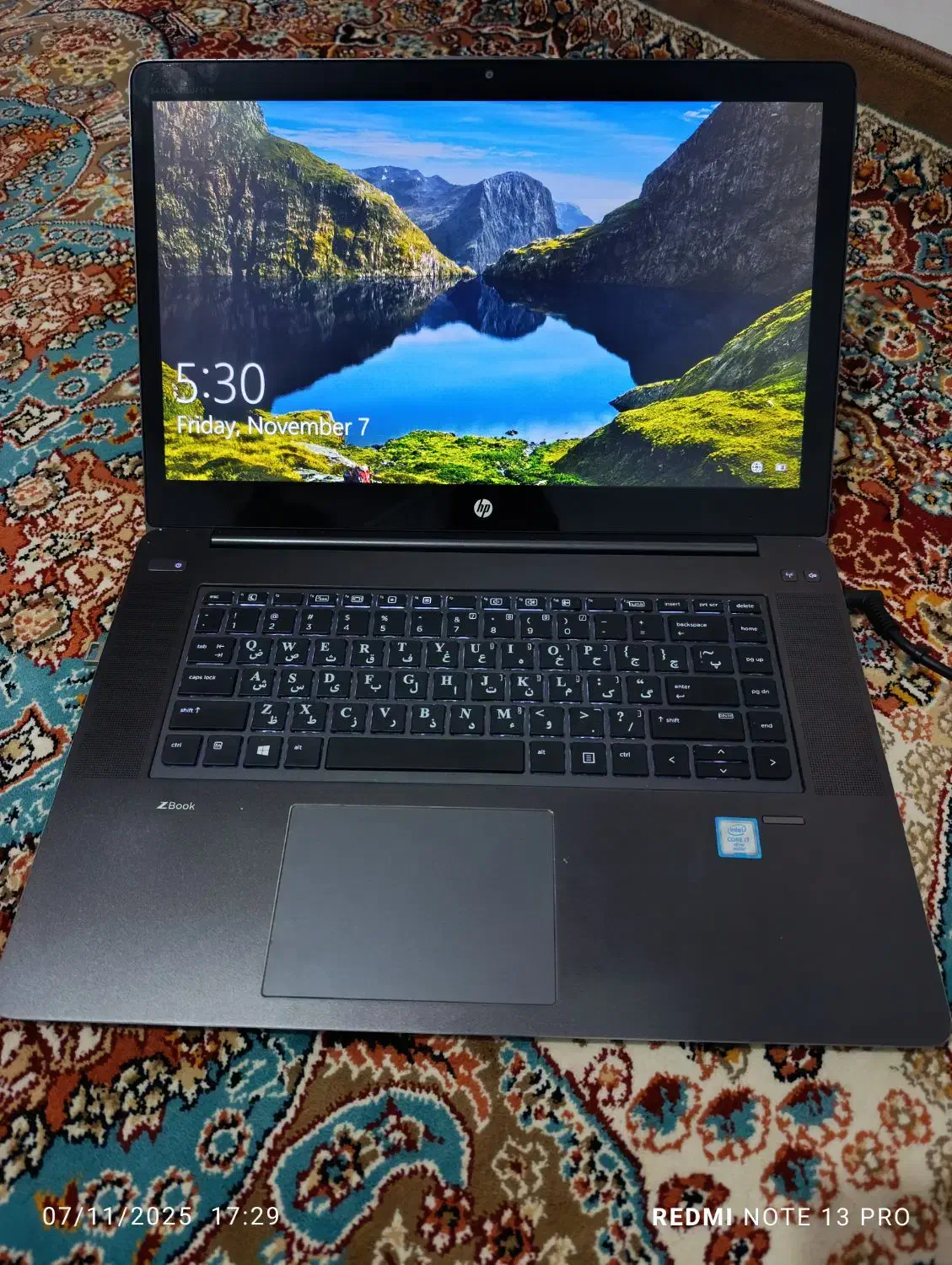 لبتاب نو تمیز hp|رایانه همراه|گلی داغ, |دیوار