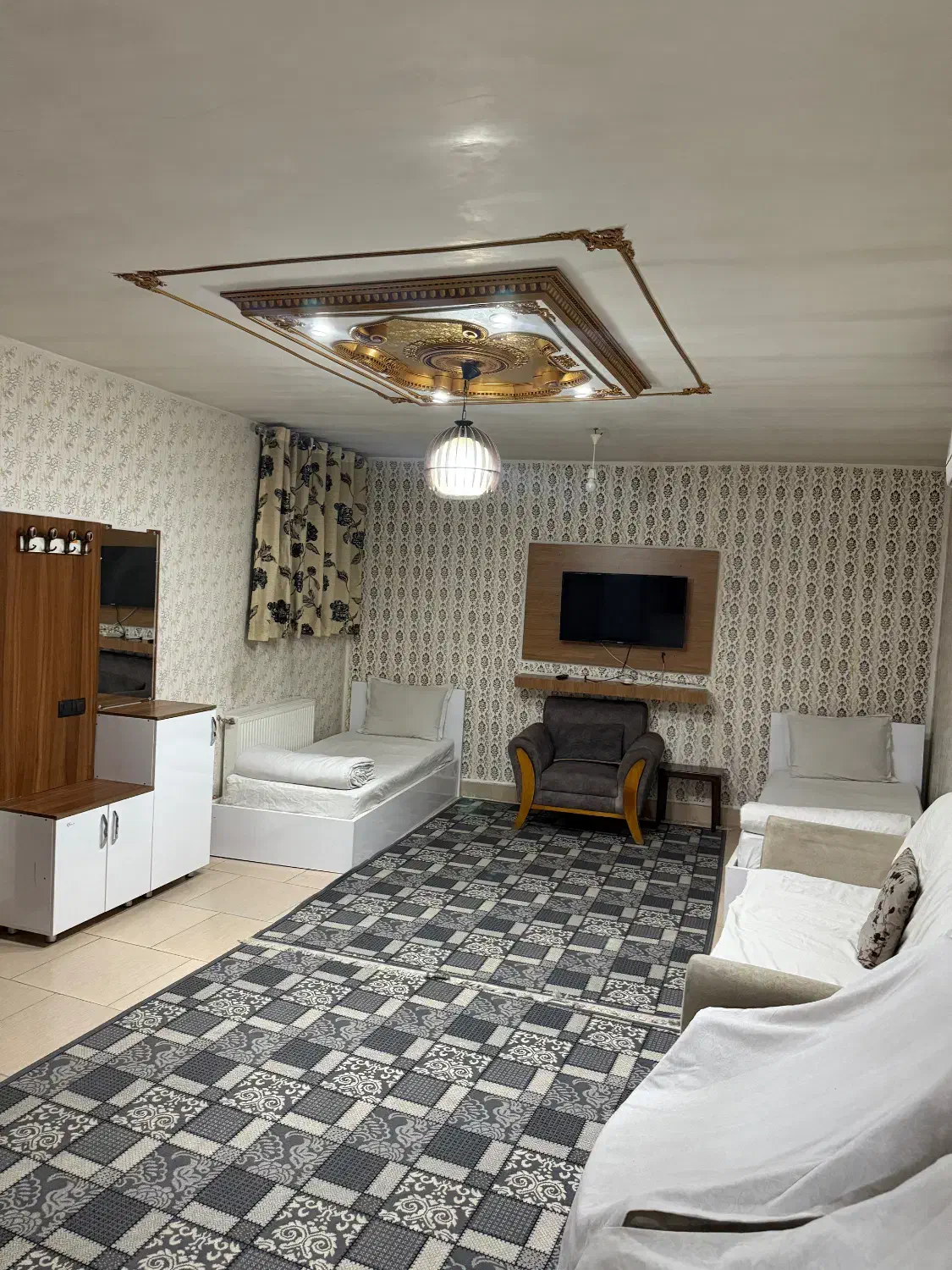 اجاره واحد اقامتی(سوییت)آپارتمان الماس|اجارهٔ کوتاه‌مدت آپارتمان و سوئیت|کردکوی, |دیوار