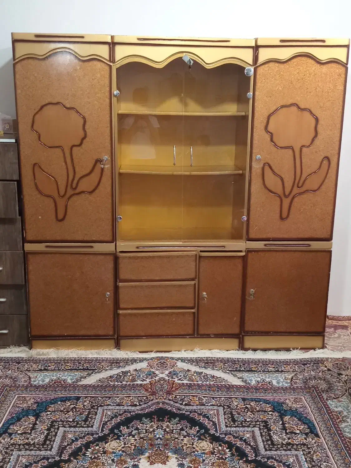 سه تیکه|جاکفشی، کمد، دراور|سراب, |دیوار