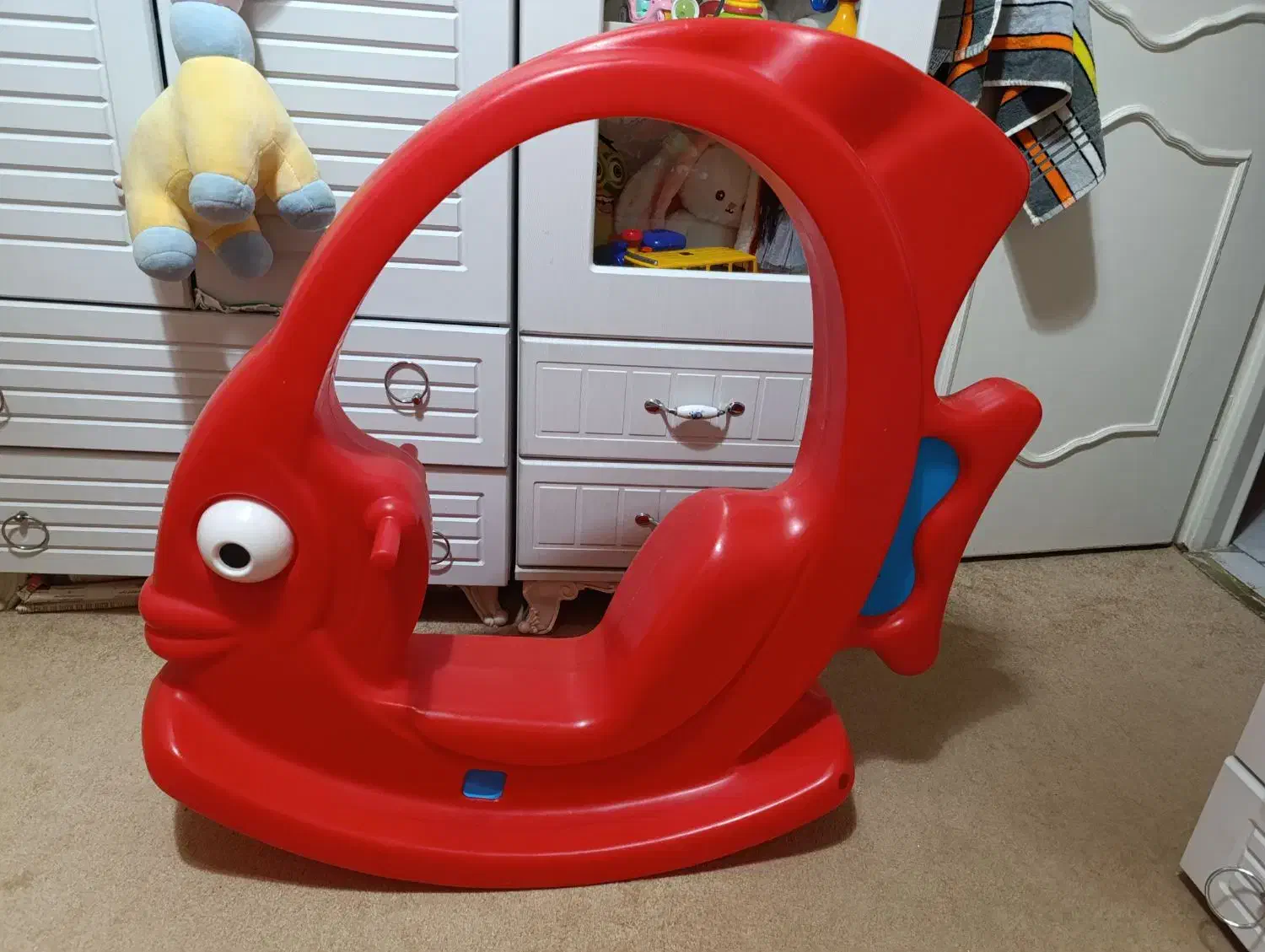 صندلی و ماهی راکر|اسباب‌بازی بچه|تهران, بهداشت|دیوار