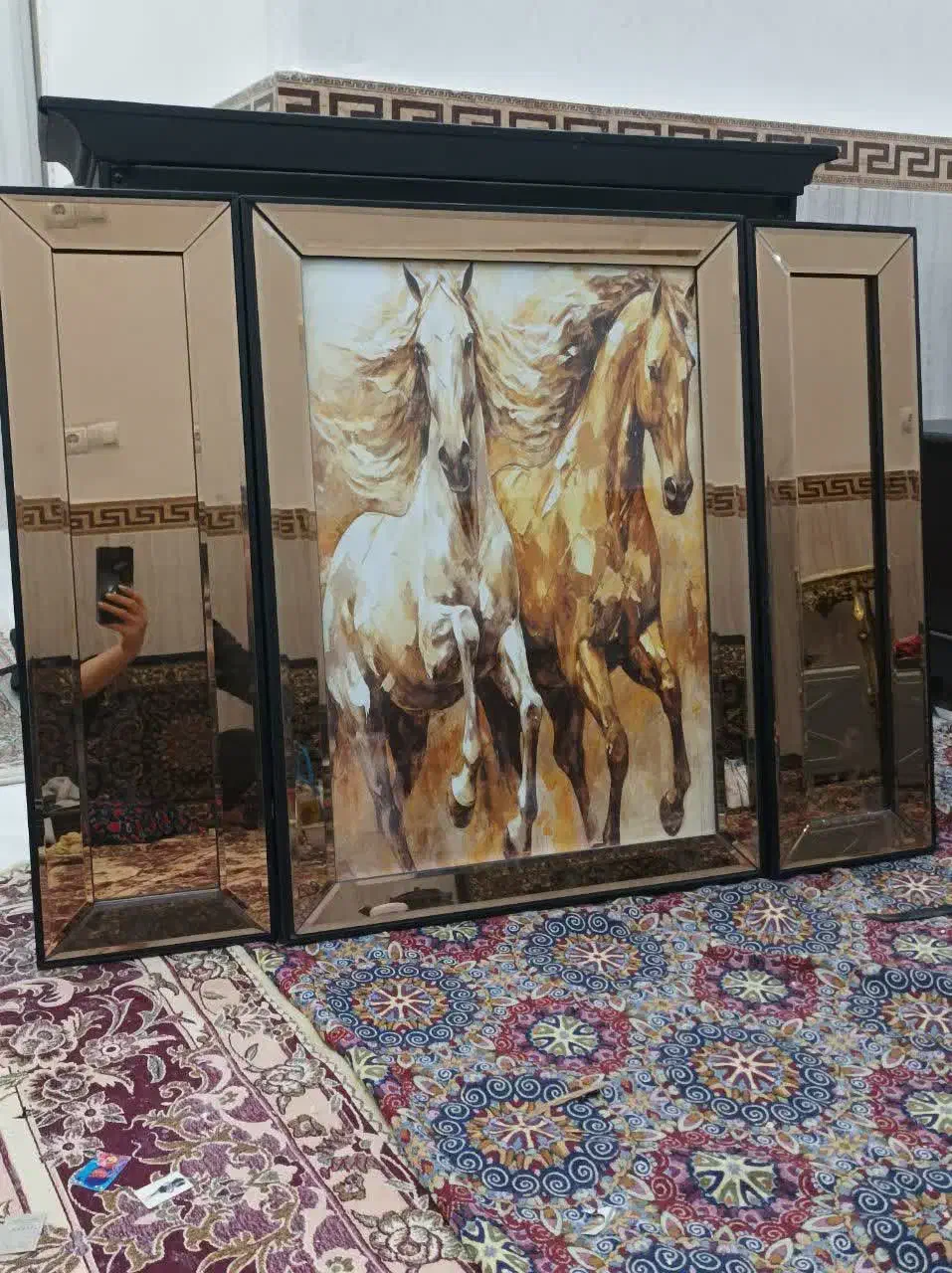 تابلو سه تیکه|تابلو، نقاشی، عکس|بهارستان, |دیوار