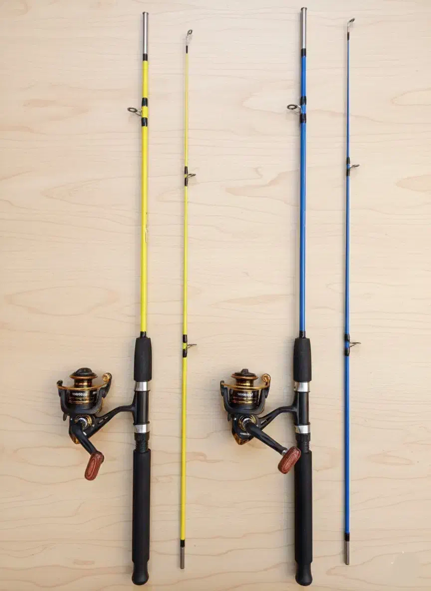 چوب و چرخ و لنسر ماهیگیری قدرتمند و نشکن بسیارسبک|ماهیگیری|تهران, بهار|دیوار