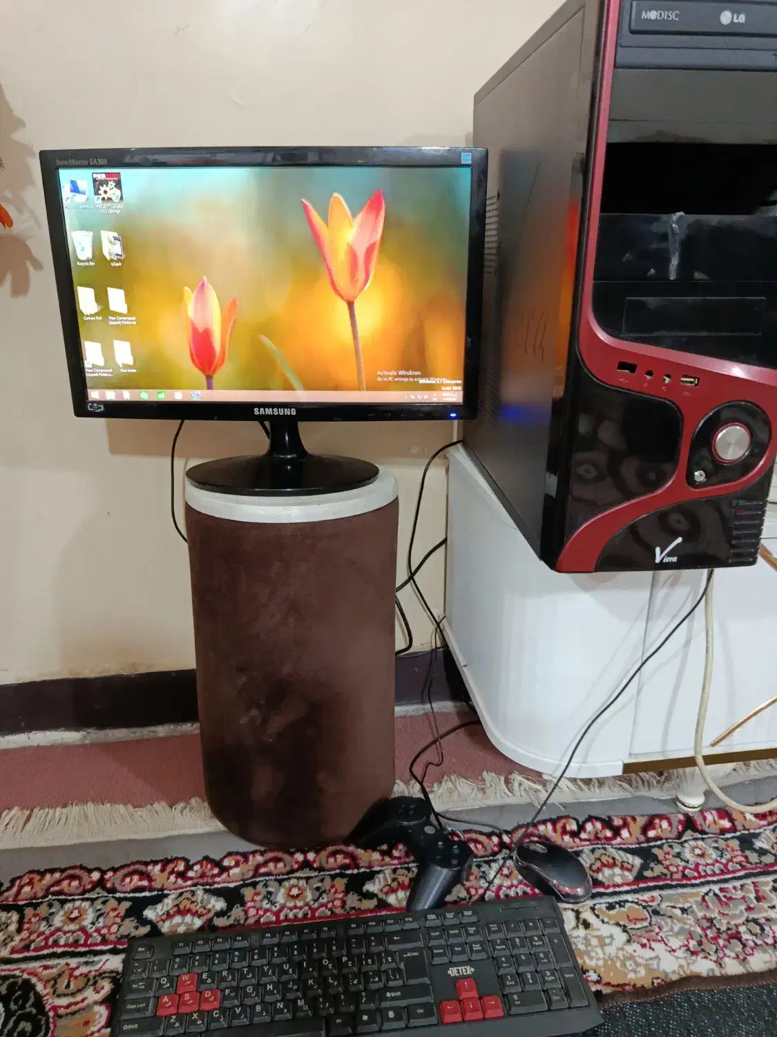 کامپیوتر|رایانه رومیزی|اهواز, کوی ترابری|دیوار