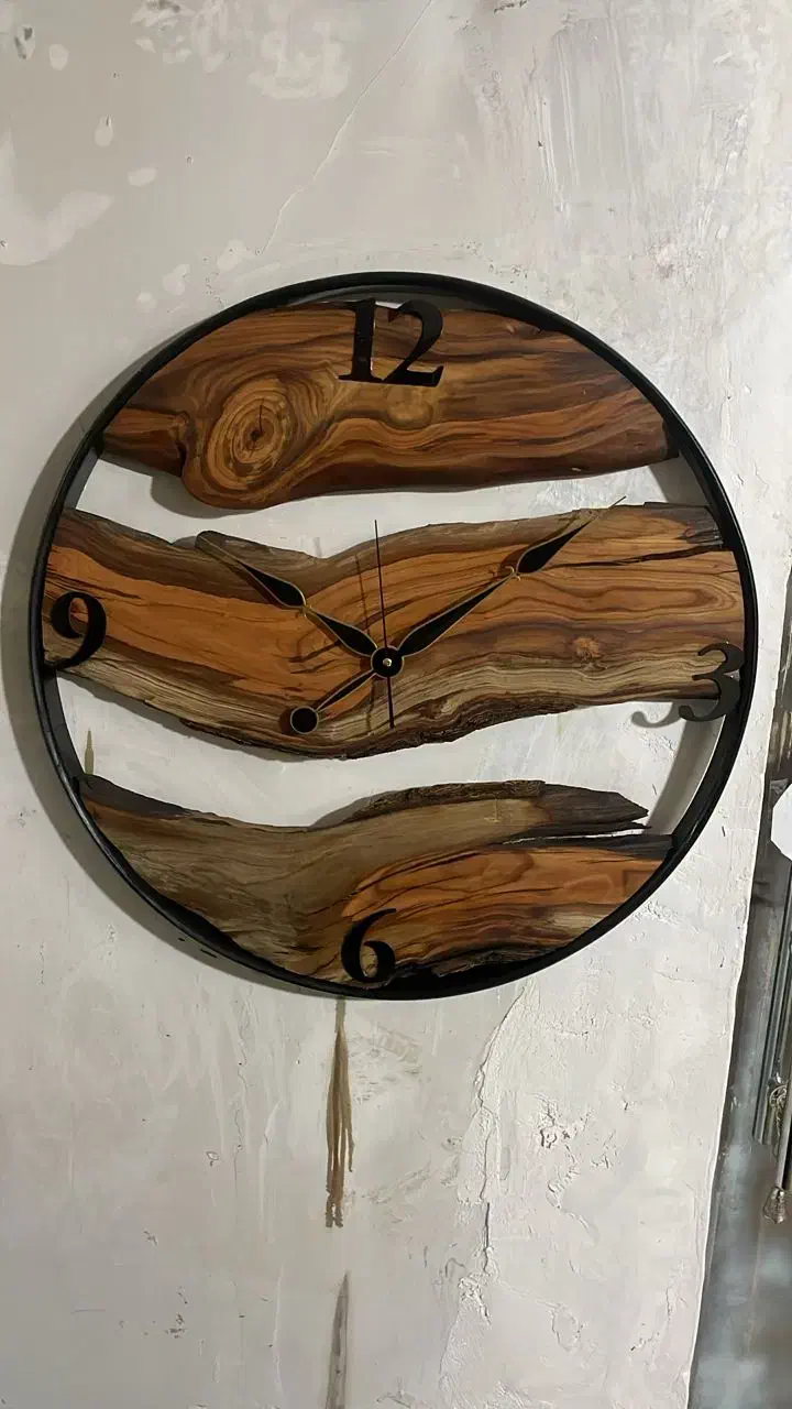 تولیدوفروش انواع ساعت های چوبی|ساعت دیواری و تزئینی|کرج, نوروزآباد|دیوار