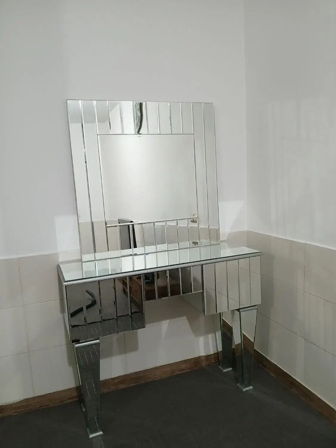 آیینه کنسول آیینه ای|بوفه، ویترین، کنسول|فردیس, شهرک وحدت|دیوار