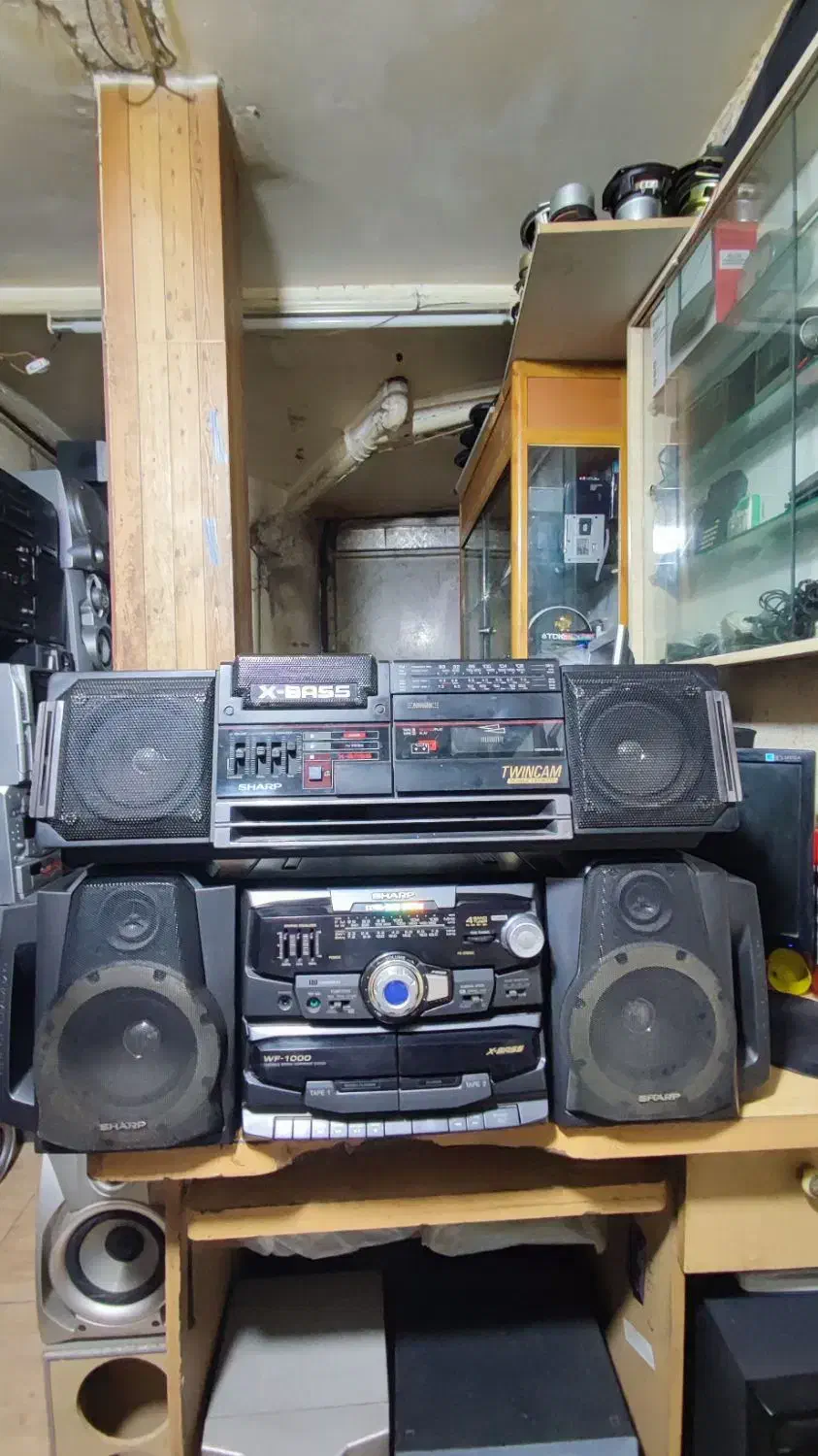رادیو ضبط های شارپ / پاناسونیک/ سونی/ آیوا|سیستم صوتی خانگی|تهران, طیب|دیوار