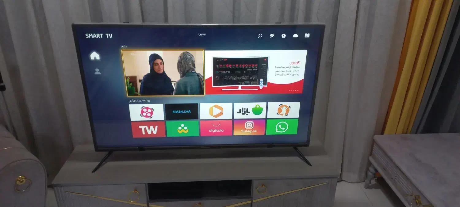 ال ای دی هیمالیا 50 اینج|تلویزیون و پروژکتور|اسلامشهر, شهرک مهدیه|دیوار
