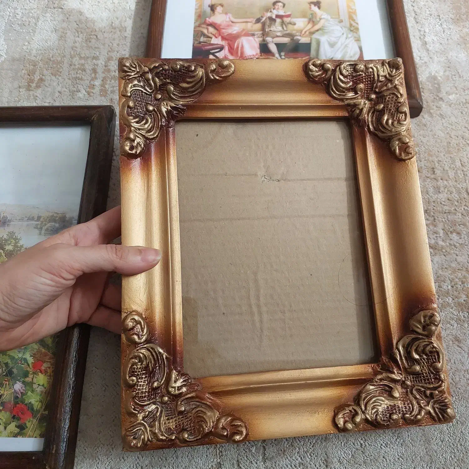 قاب چوبی|تابلو، نقاشی، عکس|قم, سراجه (۱۵ خرداد)|دیوار