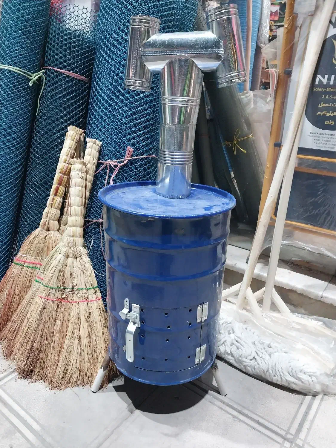 بخاری هیزمی|بخاری، هیتر، شومینه|بجنورد, |دیوار