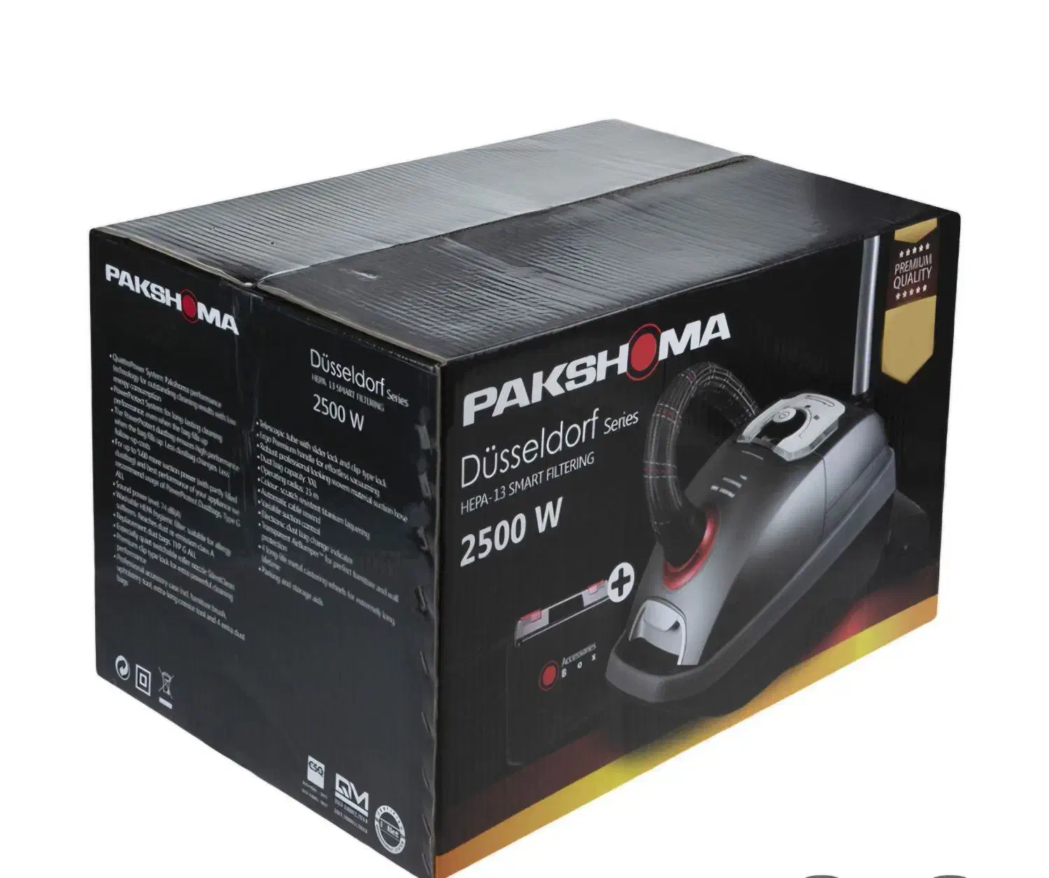 جاروبرقی پاکشوما دوسلدورف PVC 5125 B|جاروبرقی، جارو شارژی، بخارشو|قم, عمار یاسر|دیوار