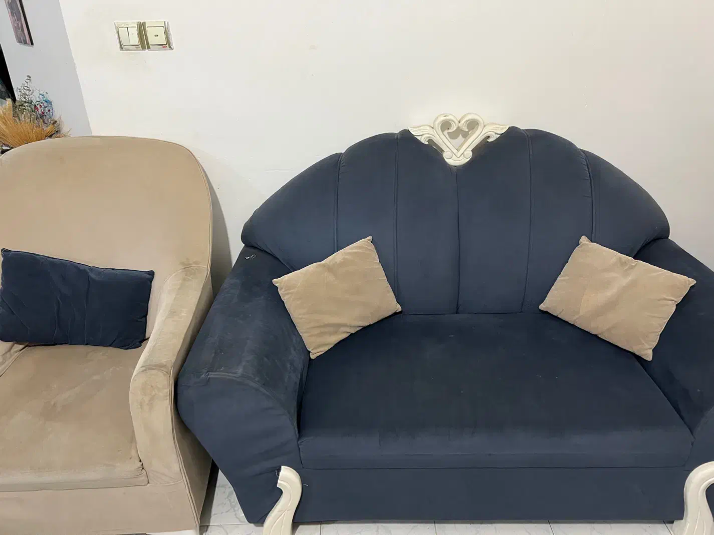 مبل۷نفره|مبلمان خانگی و میز عسلی|رشت, دروازه لاکان|دیوار