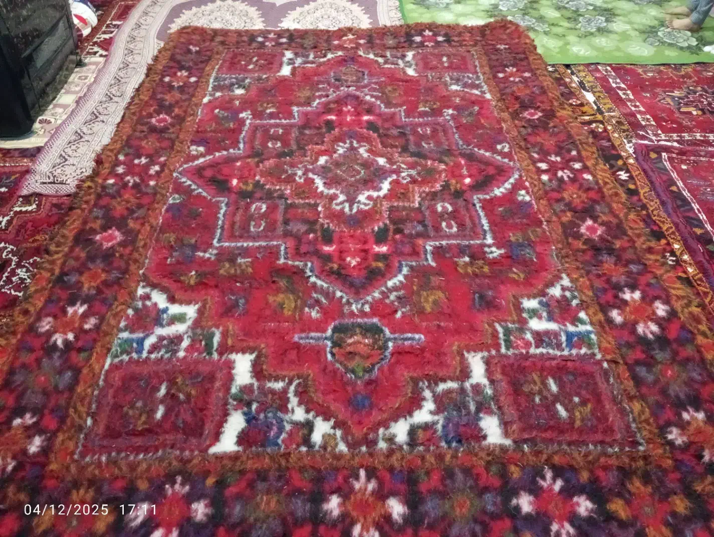 فرش چشمه وزان نو|فرش|اهر, |دیوار