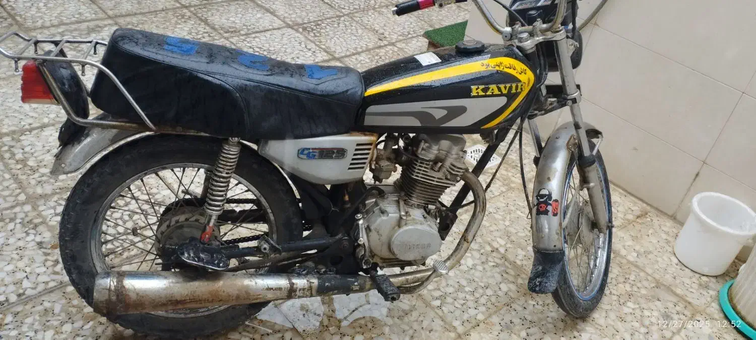 موتور125 مزائده|موتورسیکلت|دوگنبدان, |دیوار