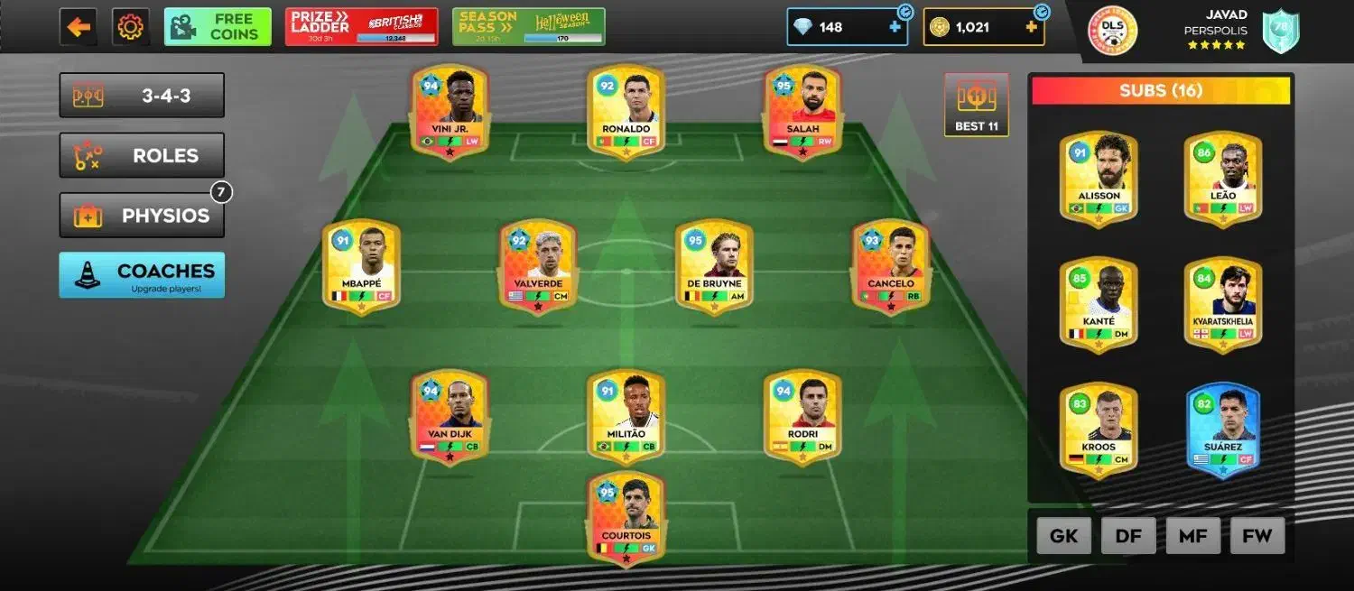 اکانت دریم لیگ DLS مکث|کنسول، بازی ویدئویی و آنلاین|بیرجند, |دیوار